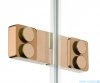 New Trendy Eventa Copper Shine kabina prysznicowa prostokątna 80x110x200 cm prawa przejrzyste miedź połysk EXK-6404